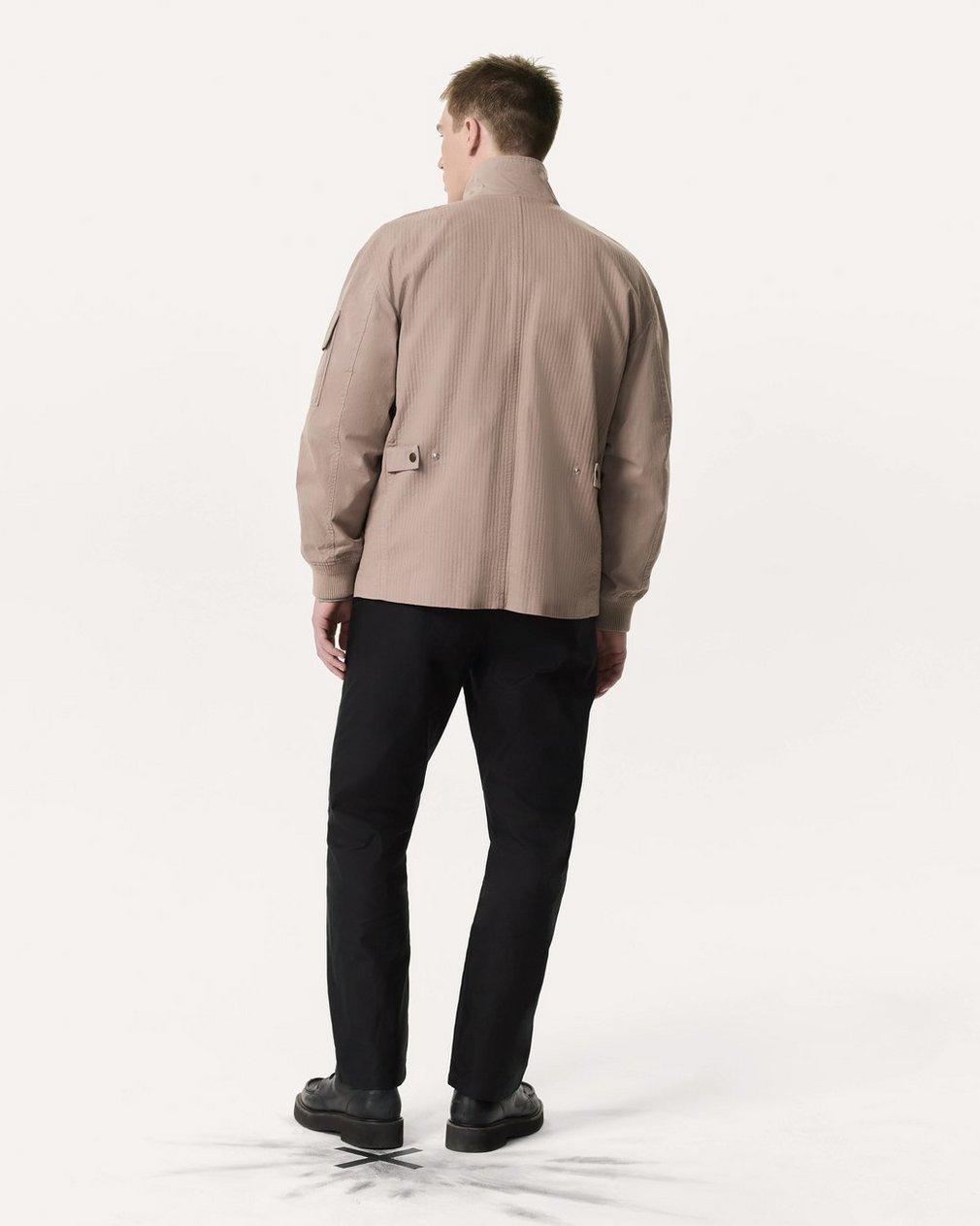 Ashland Cotton Utility Jacket - Elephant Grey - Image 5