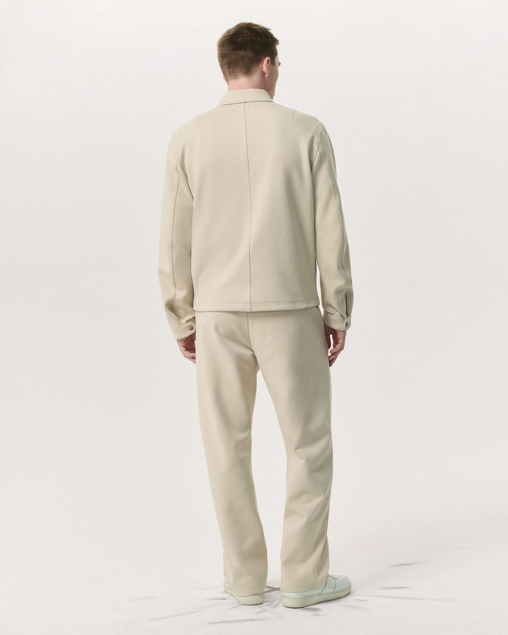 Melrose Tech Ponte Jacket - Aged Taupe - Image 5