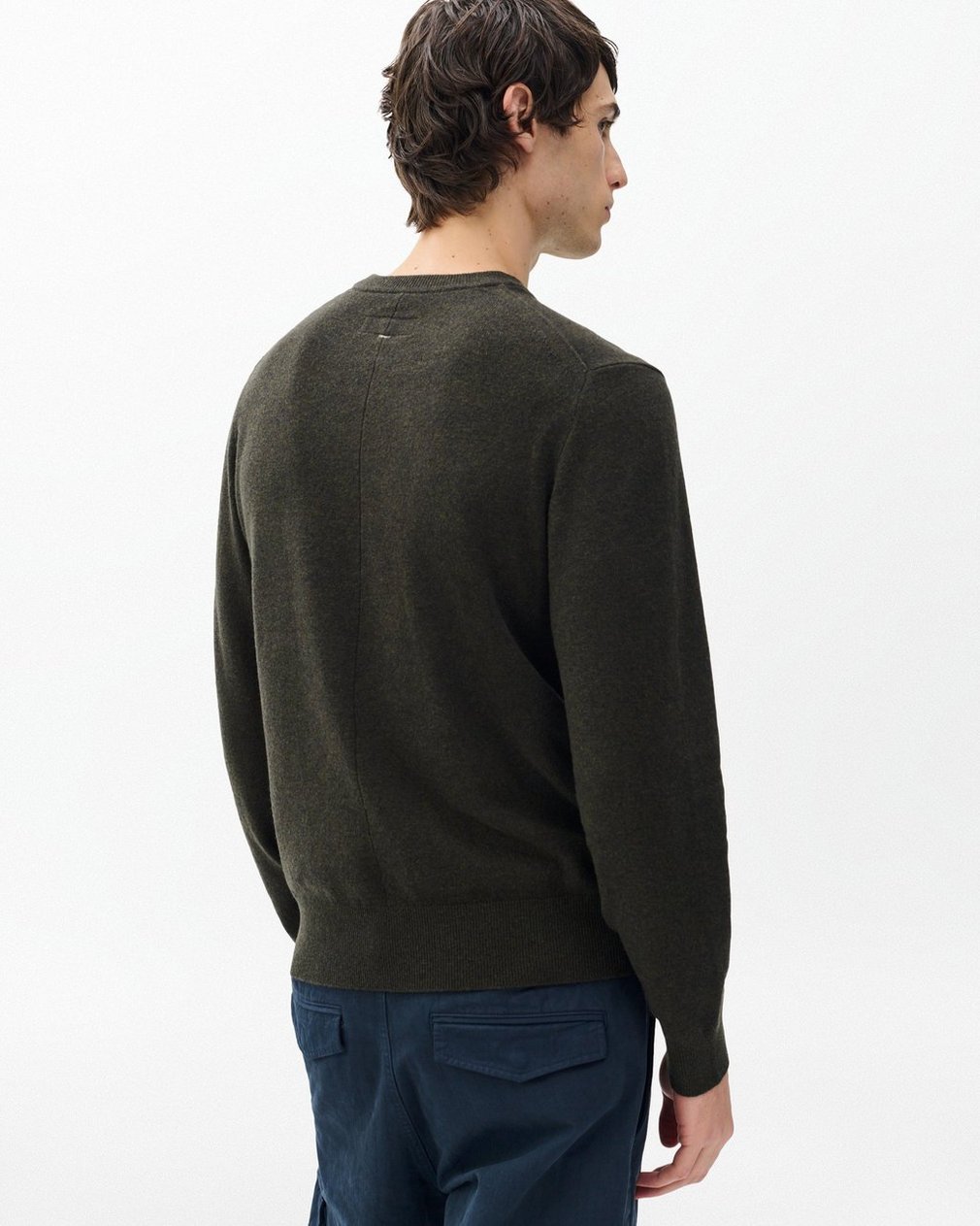 Sour Face Wool Sweater - Army - Image 6