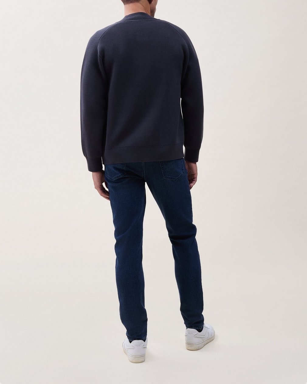 Shawn Zip-Up Sweater - Dark Grey - Image 2