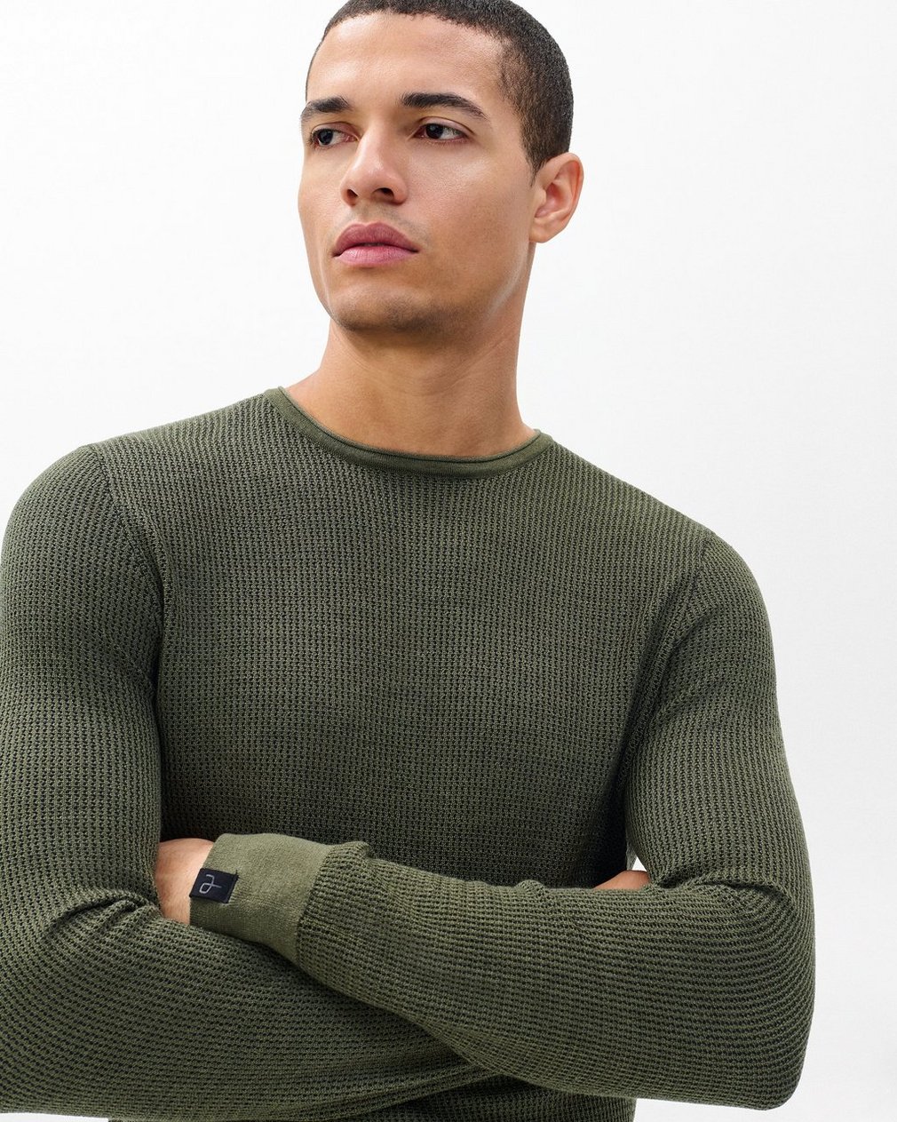 Gregory Crewneck Sweater - Dark Green - Image 4