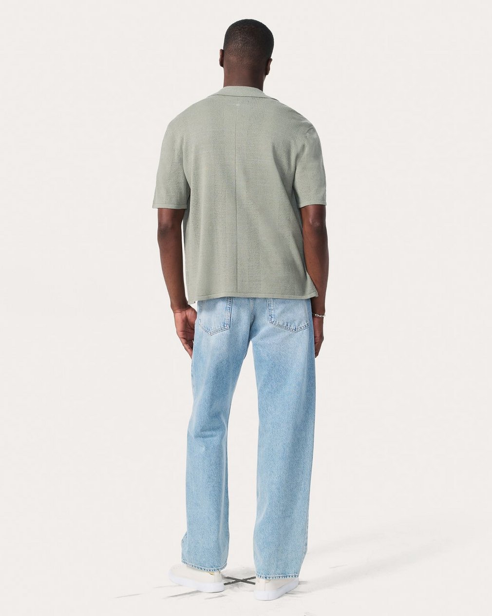Avery Zuma Knit Shirt - Leaf Grey - Image 6