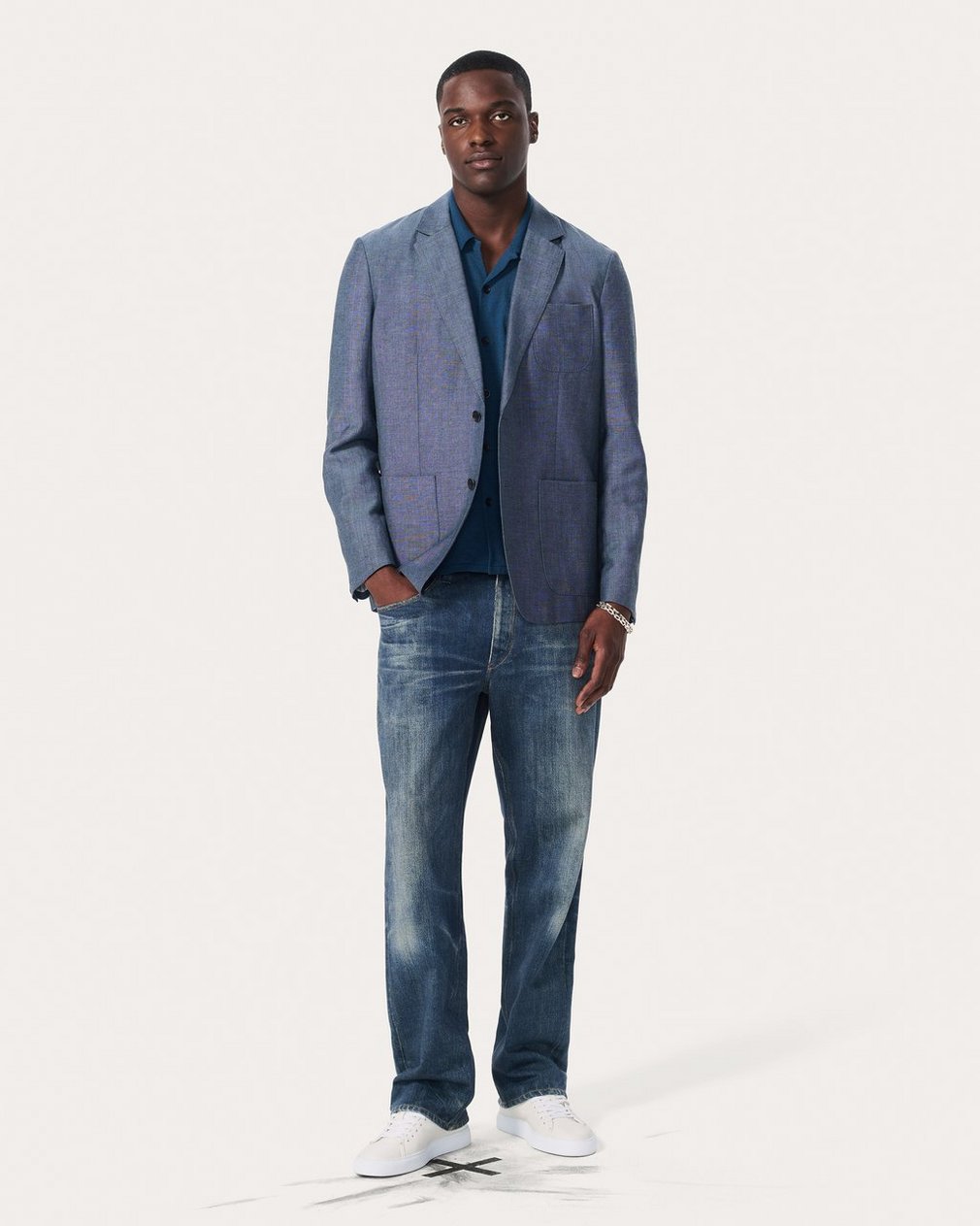 Avery Zuma Knit Shirt - Moonlight - Image 3