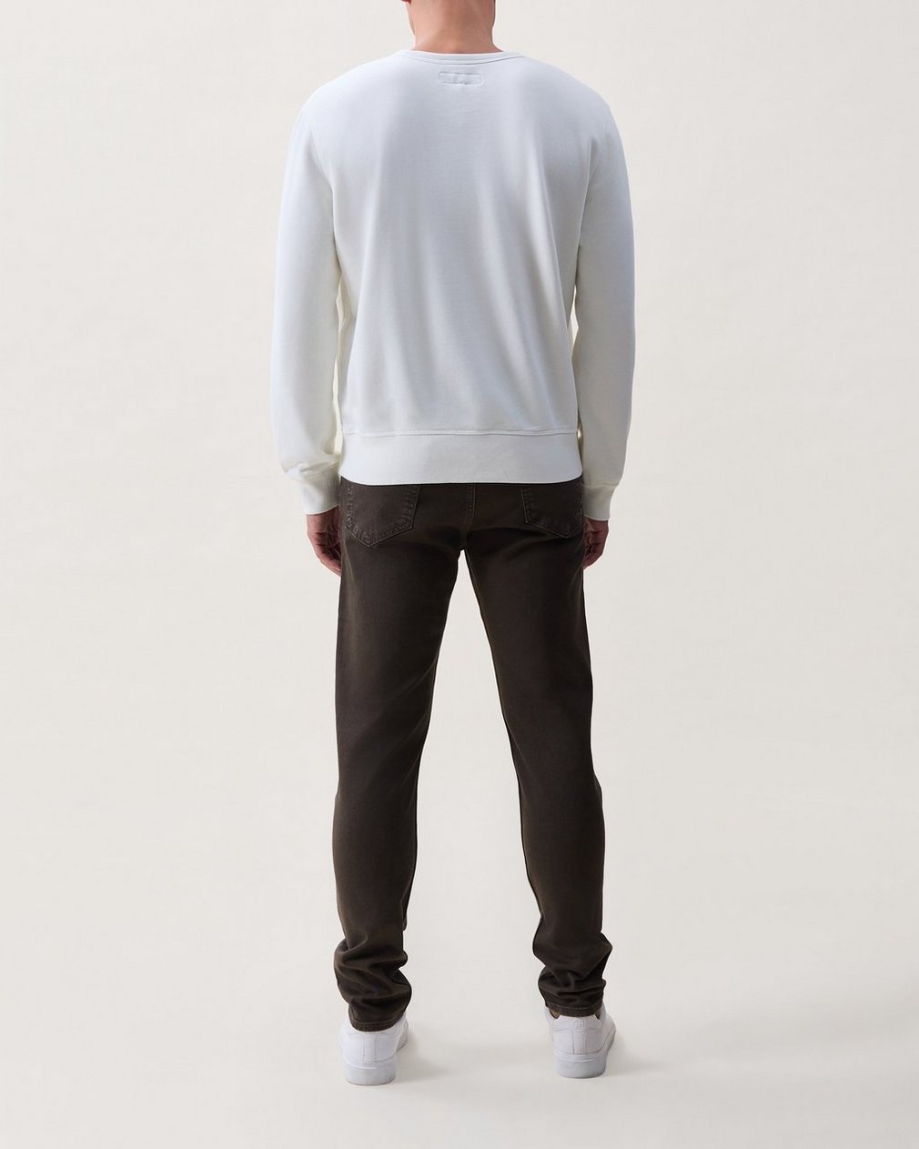 Massey Terry Sweatshirt - Chalk - Image 2