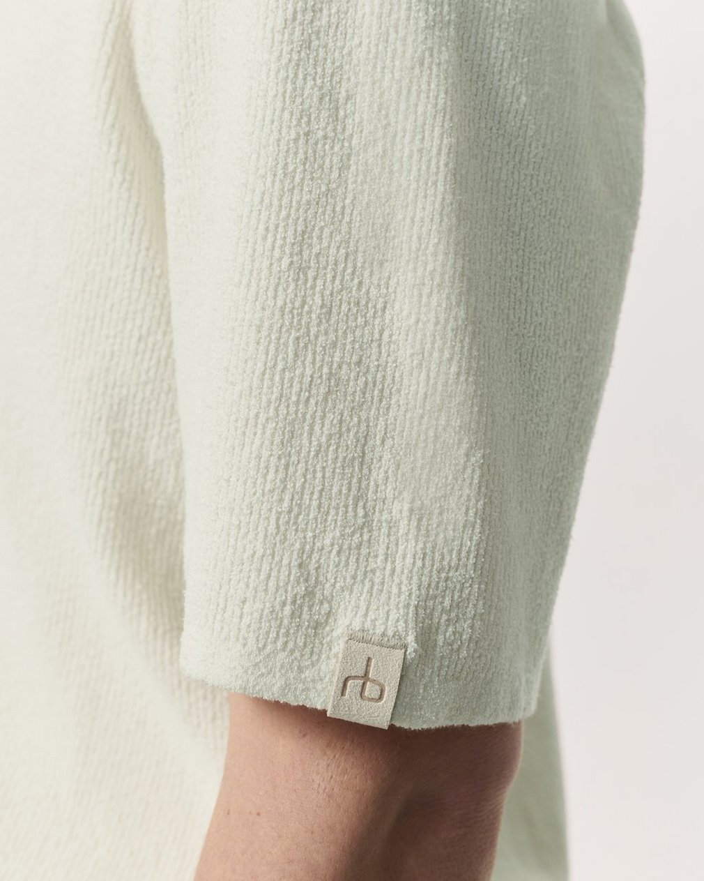Zuma Johnny Collar Knit Polo Shirt - Ivory - Image 6