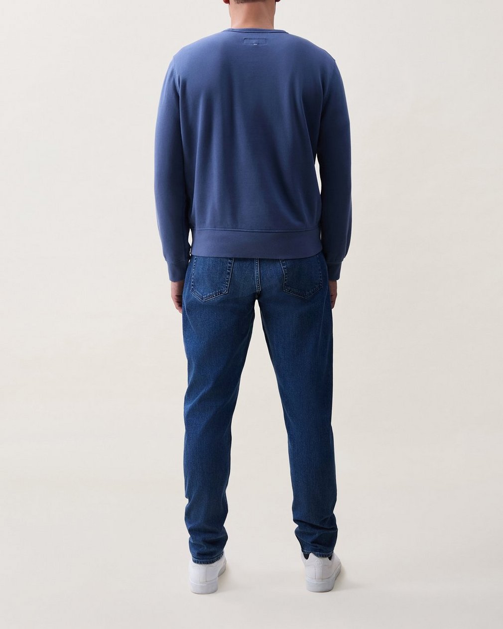 Massey Terry Sweatshirt - Worn Indigo - Image 2