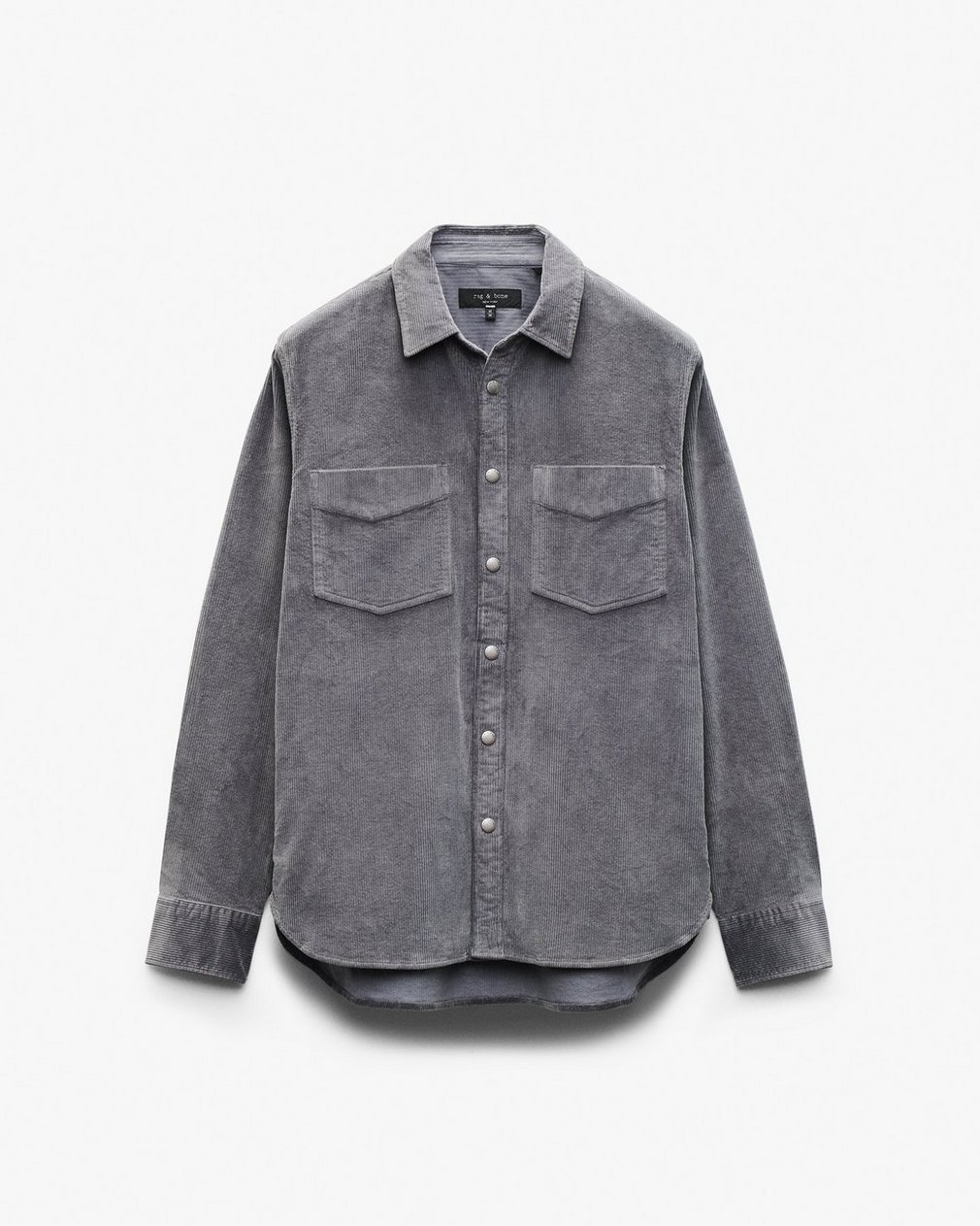Corduroy CPO Overshirt - Slate - Image 2