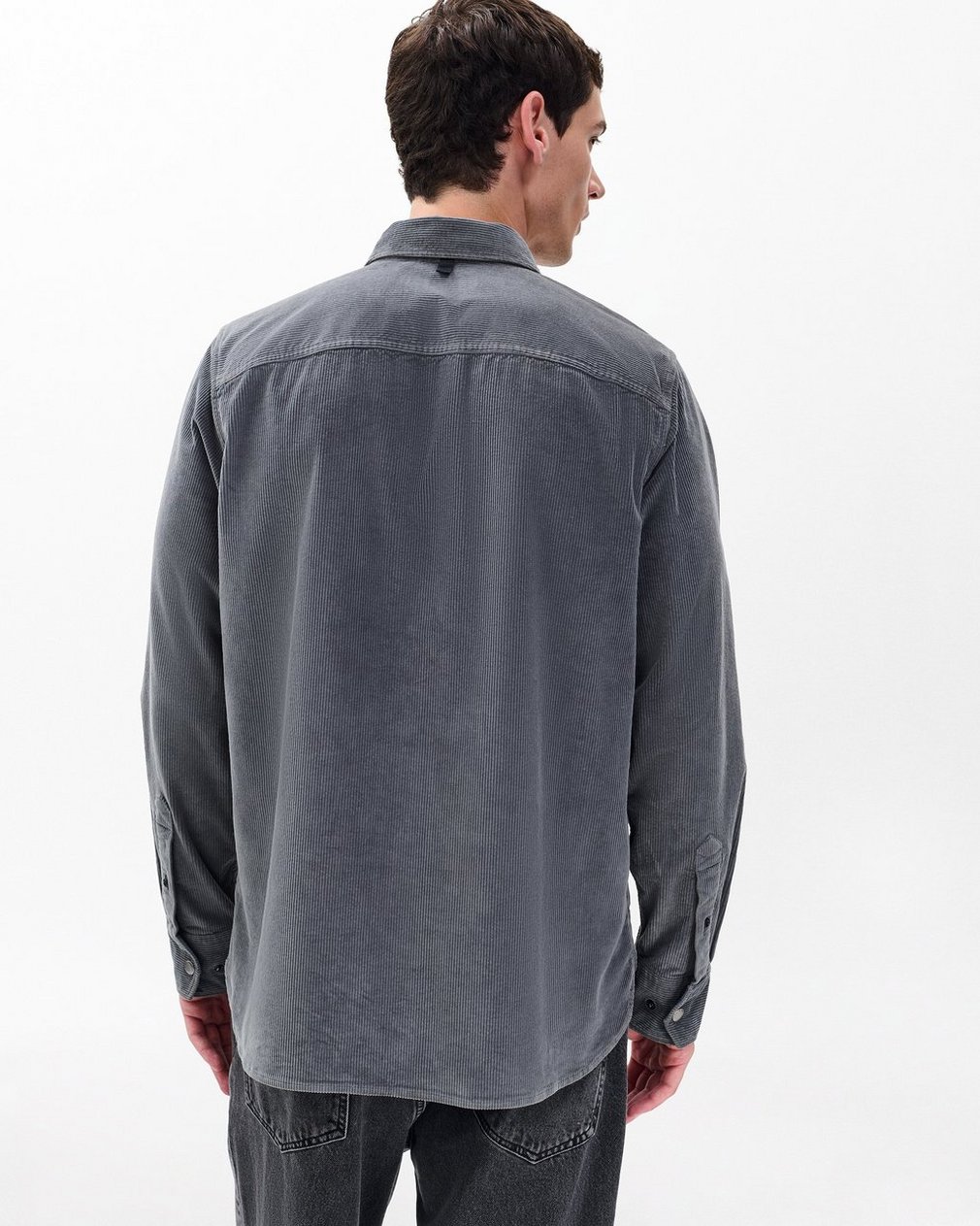 Corduroy CPO Overshirt - Slate - Image 6