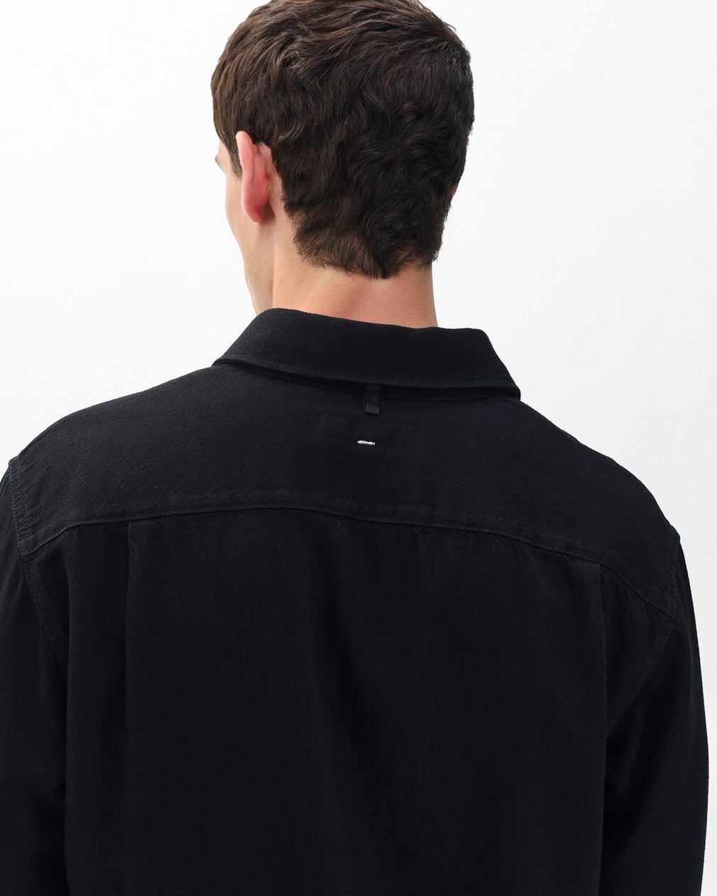 Finch Denim Shirt - Black - Image 5