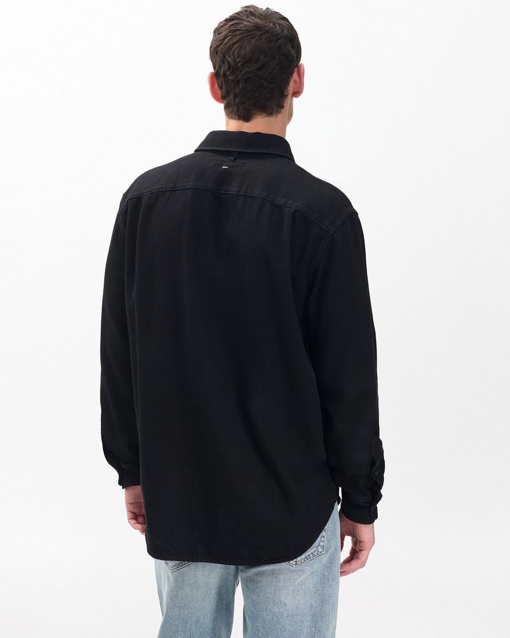 Finch Denim Shirt - Black - Image 6