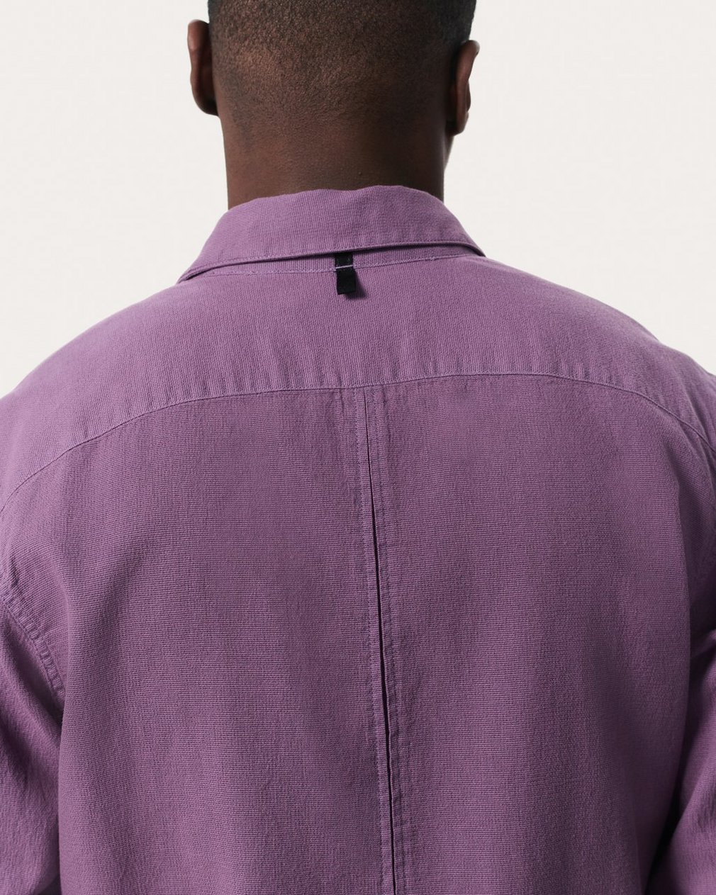 Dalton Canvas Shirt - Washed Violet - Image 5