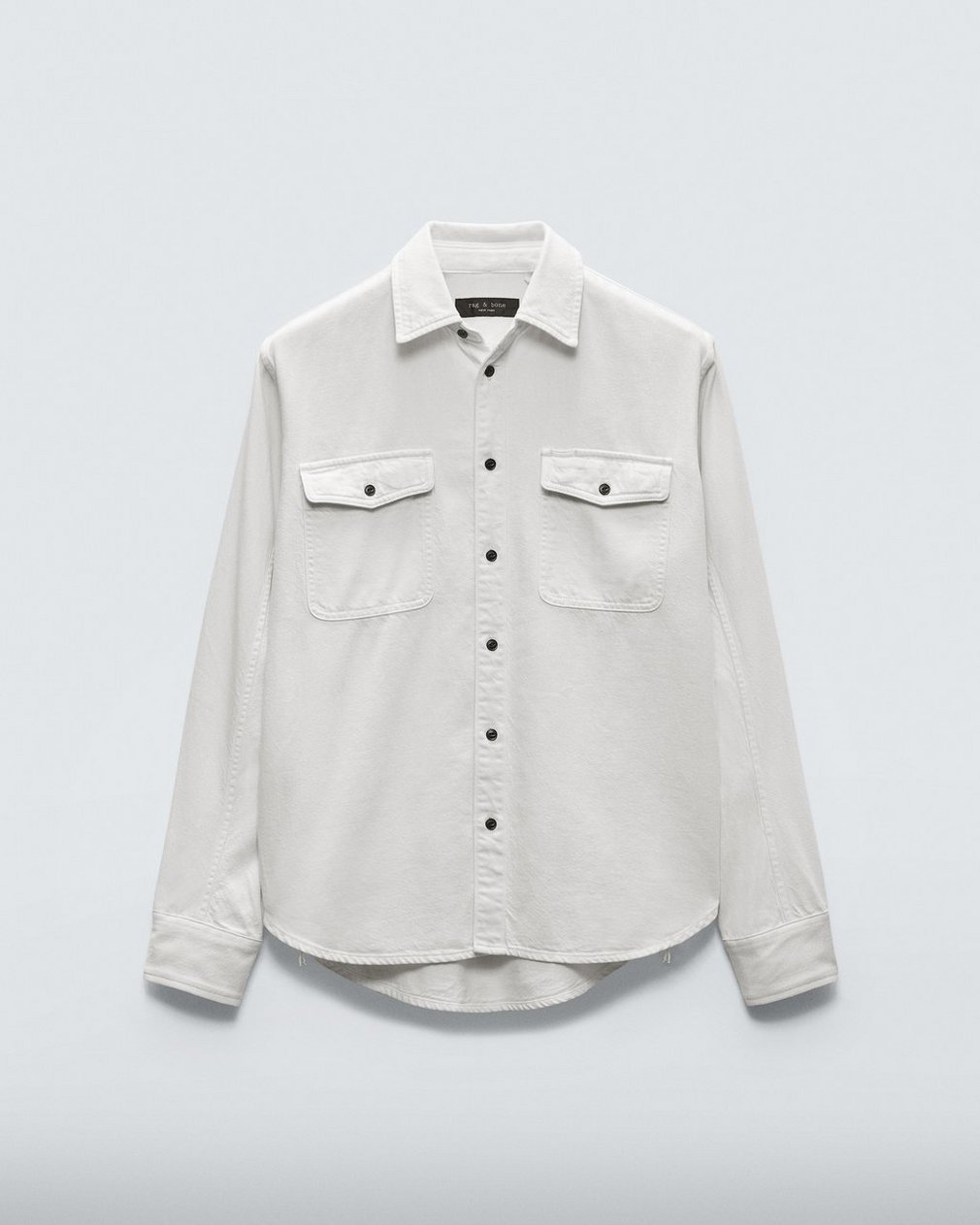 Featherweight Denim Shirt - Ecru - Image 2