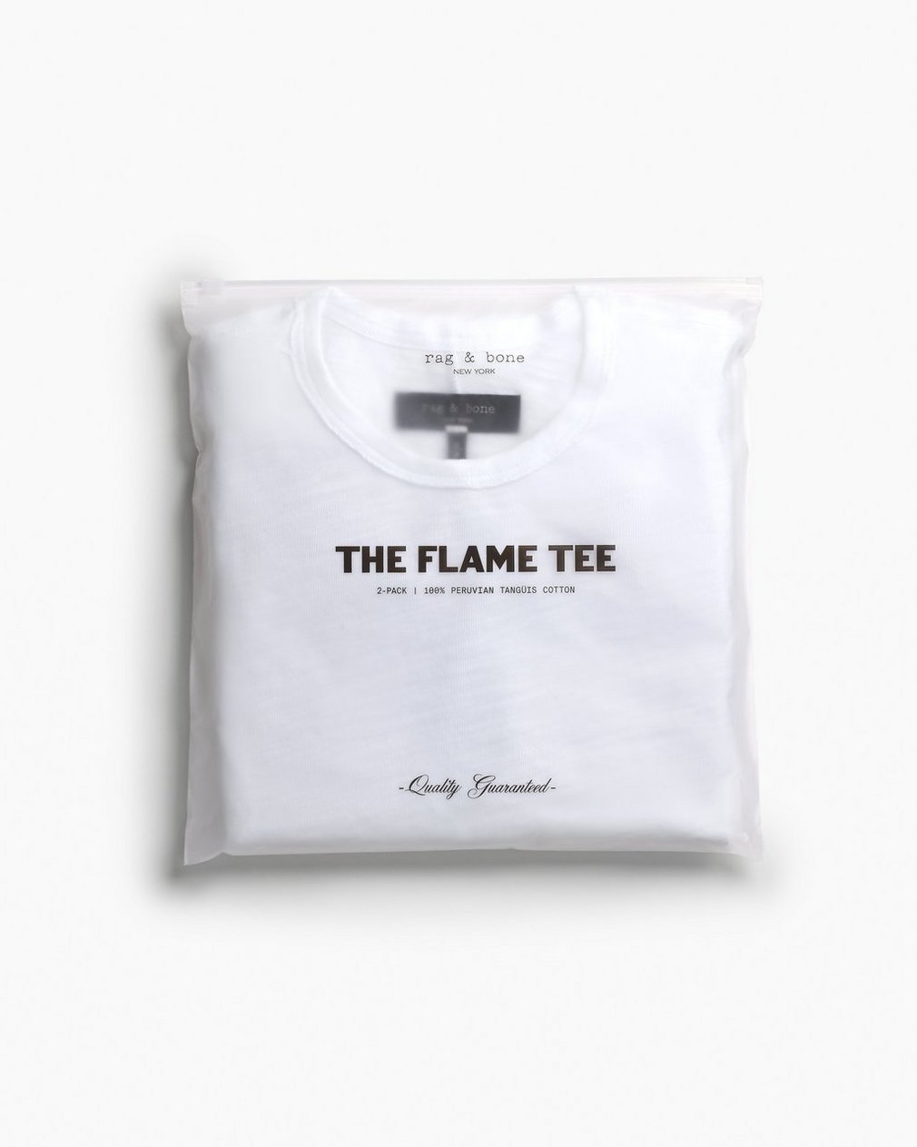 Two-Pack Classic Flame Tee - White - Image 2
