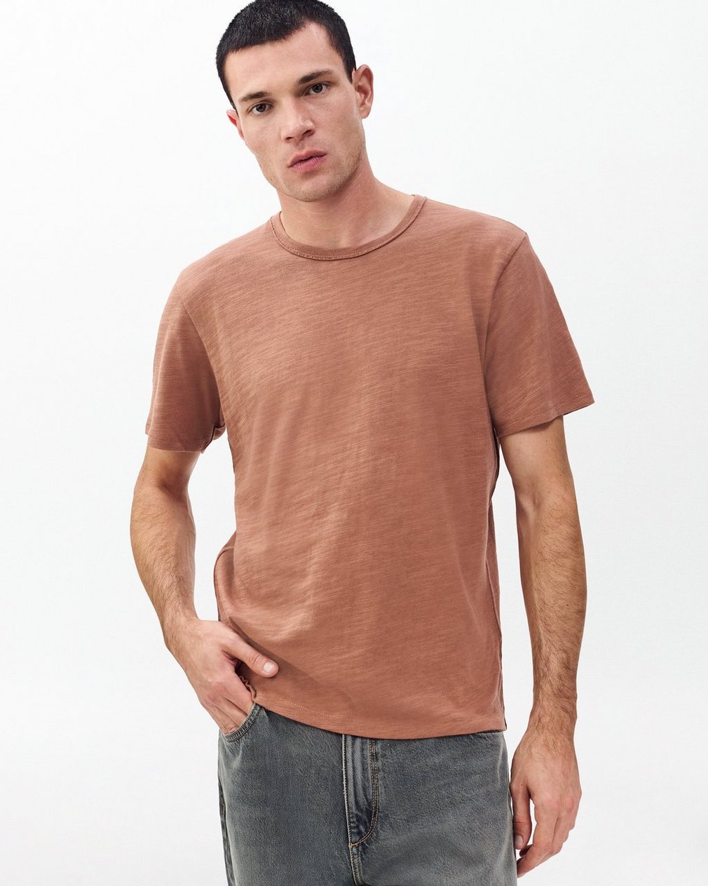 Classic Flame Tee - Rust - Image 2