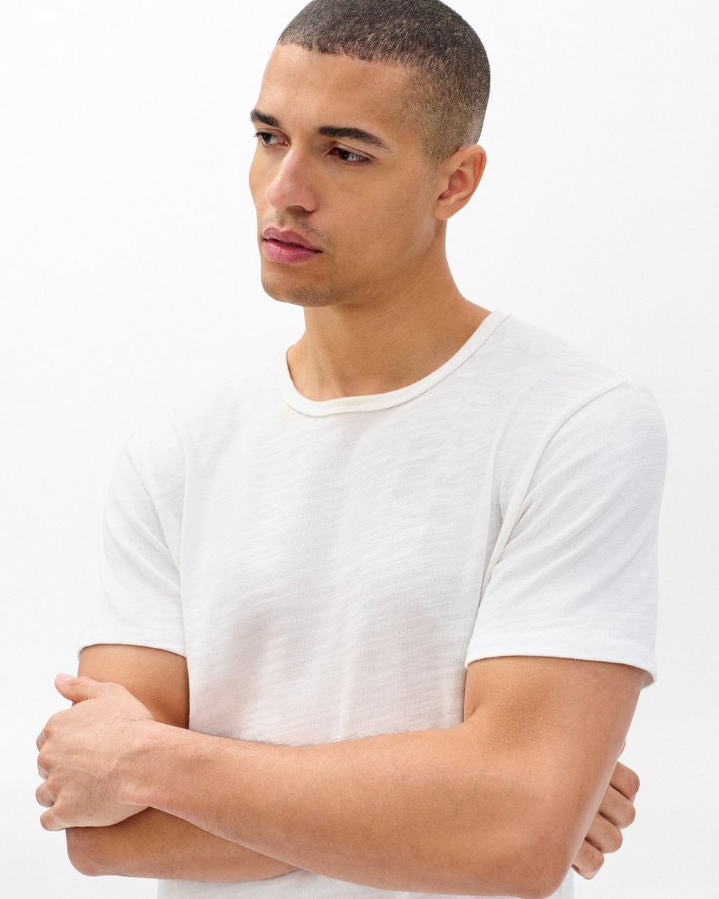 Classic Flame Tee - White - Image 4