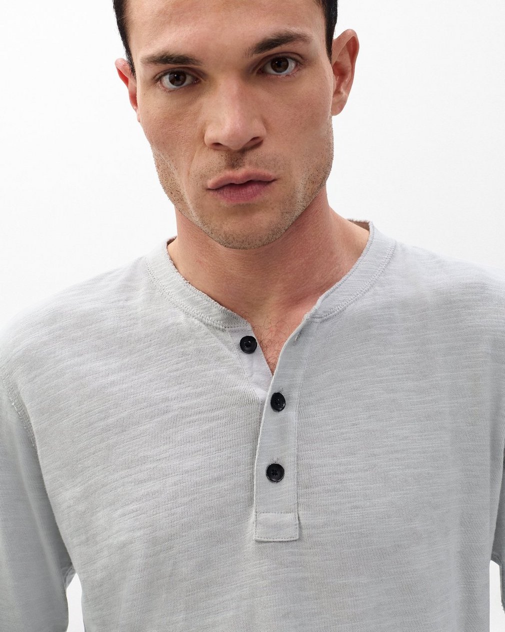Classic Flame Henley - Harbor Grey - Image 5