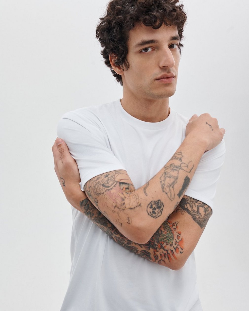 Tech Jersey Tee - White - Image 5