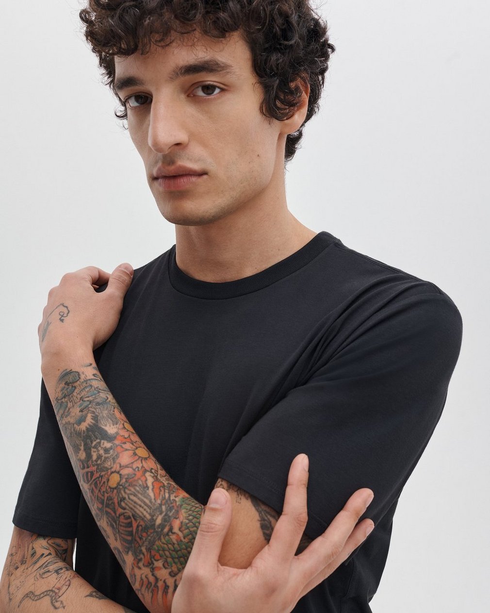 Tech Jersey Tee - Black - Image 4