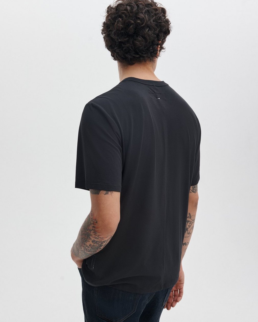 Tech Jersey Tee - Black - Image 5