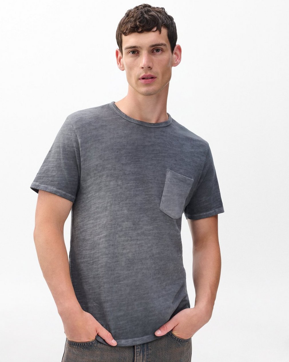 Washed Classic Flame Tee - Shade Grey - Image 2