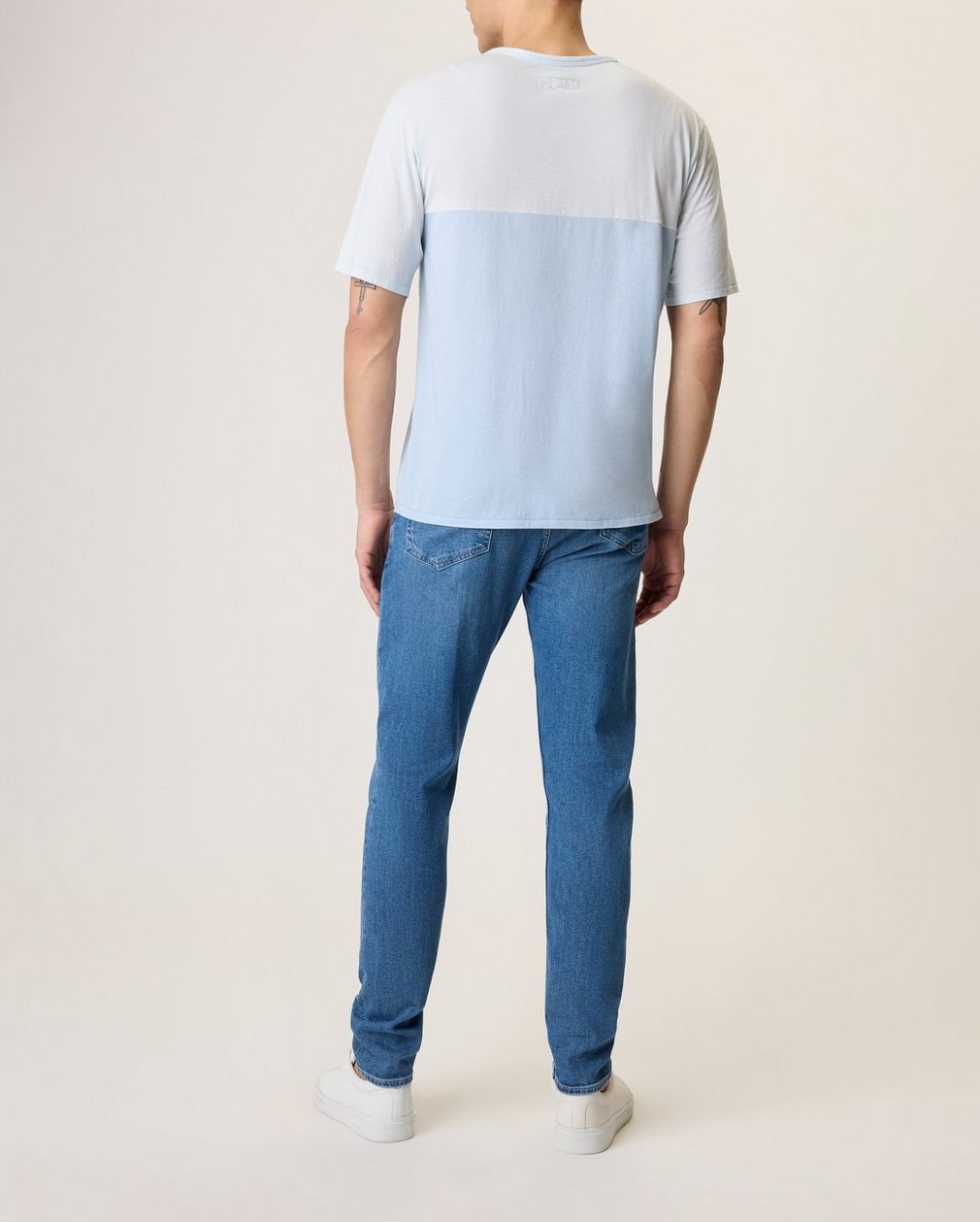 Lawrence Colorblock Tee - Blue Multi - Image 2