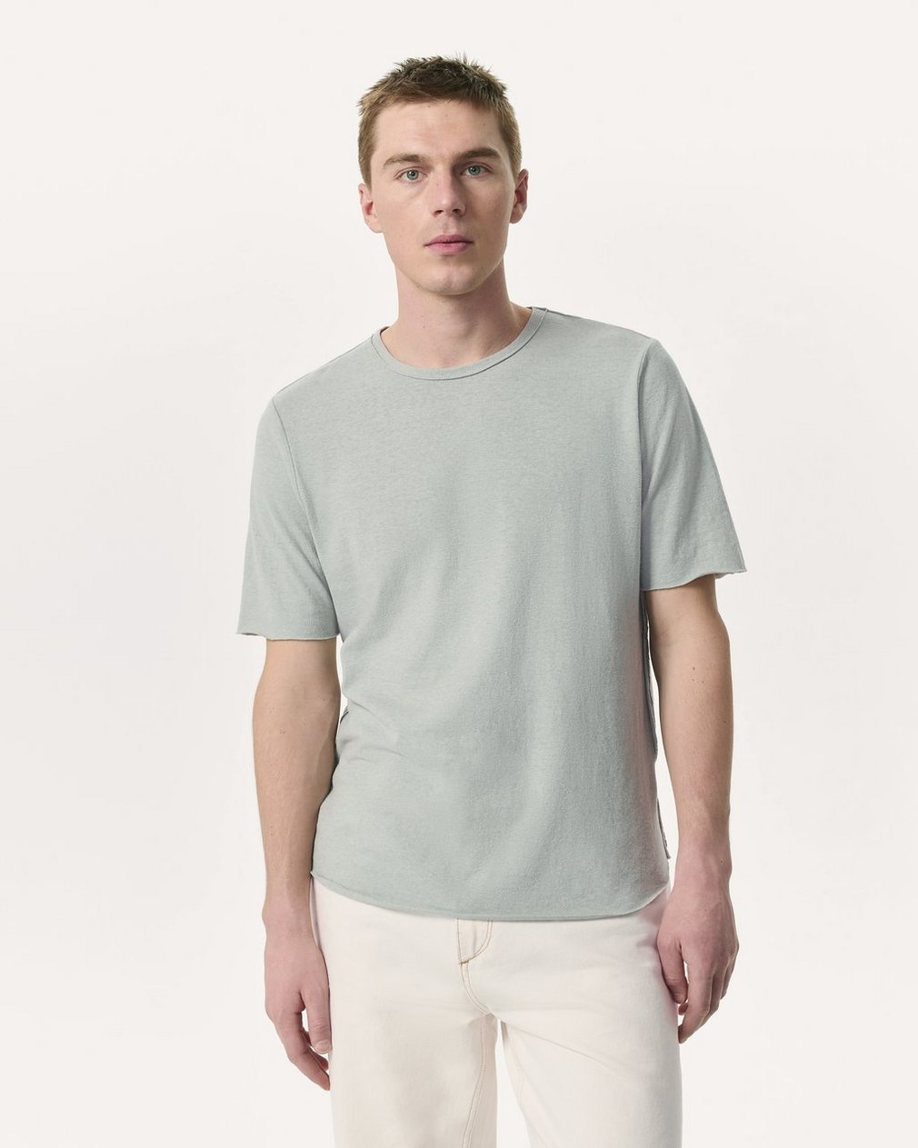 Devin Lightweight Jersey T-Shirt - Belgian Gray - Image 2