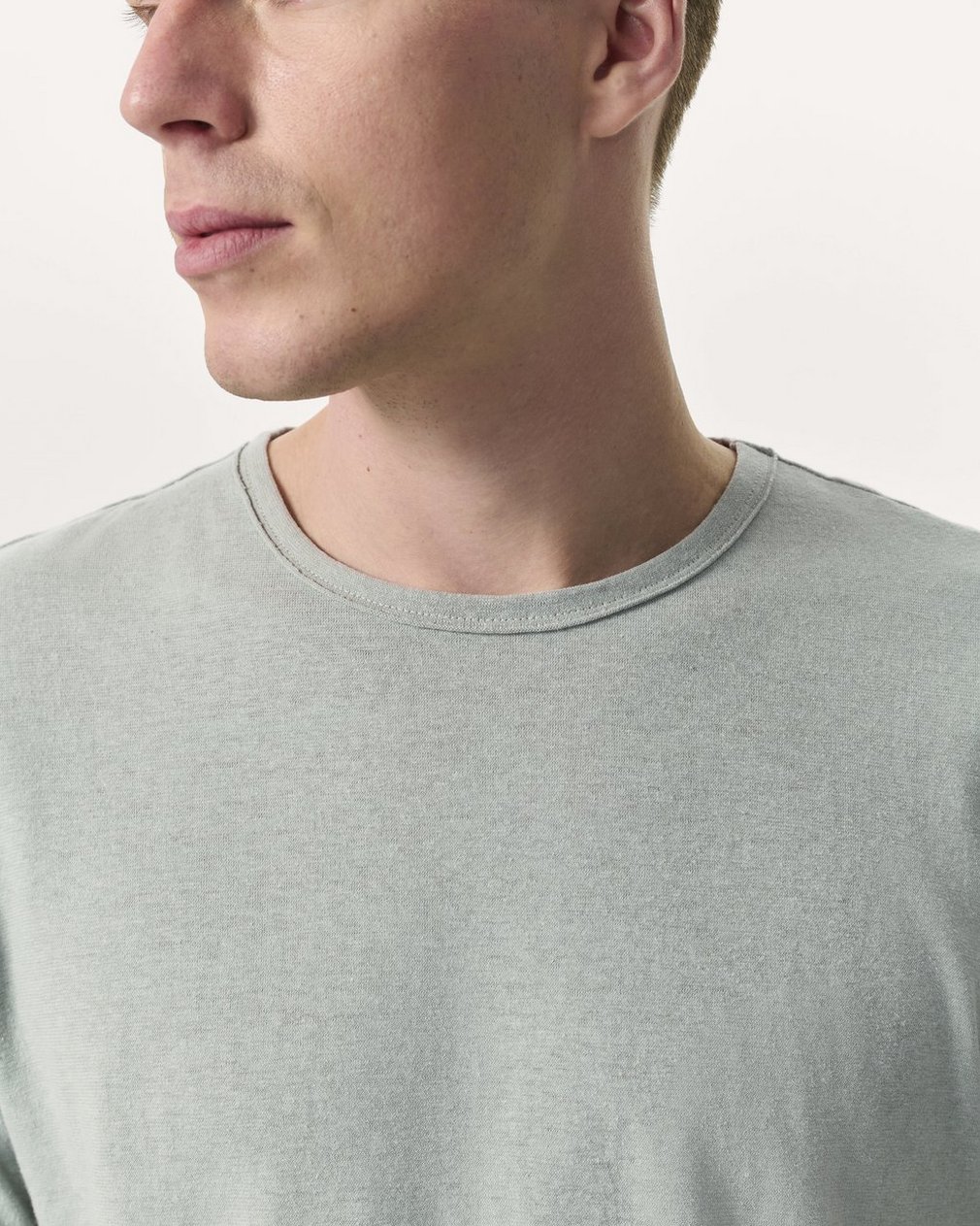 Devin Lightweight Jersey T-Shirt - Belgian Gray - Image 3