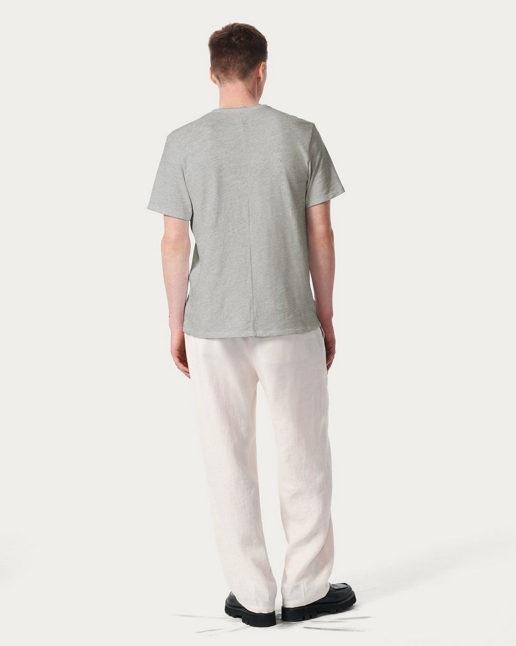 Sour Face Embroidered Tee - Leaf Grey - Image 6