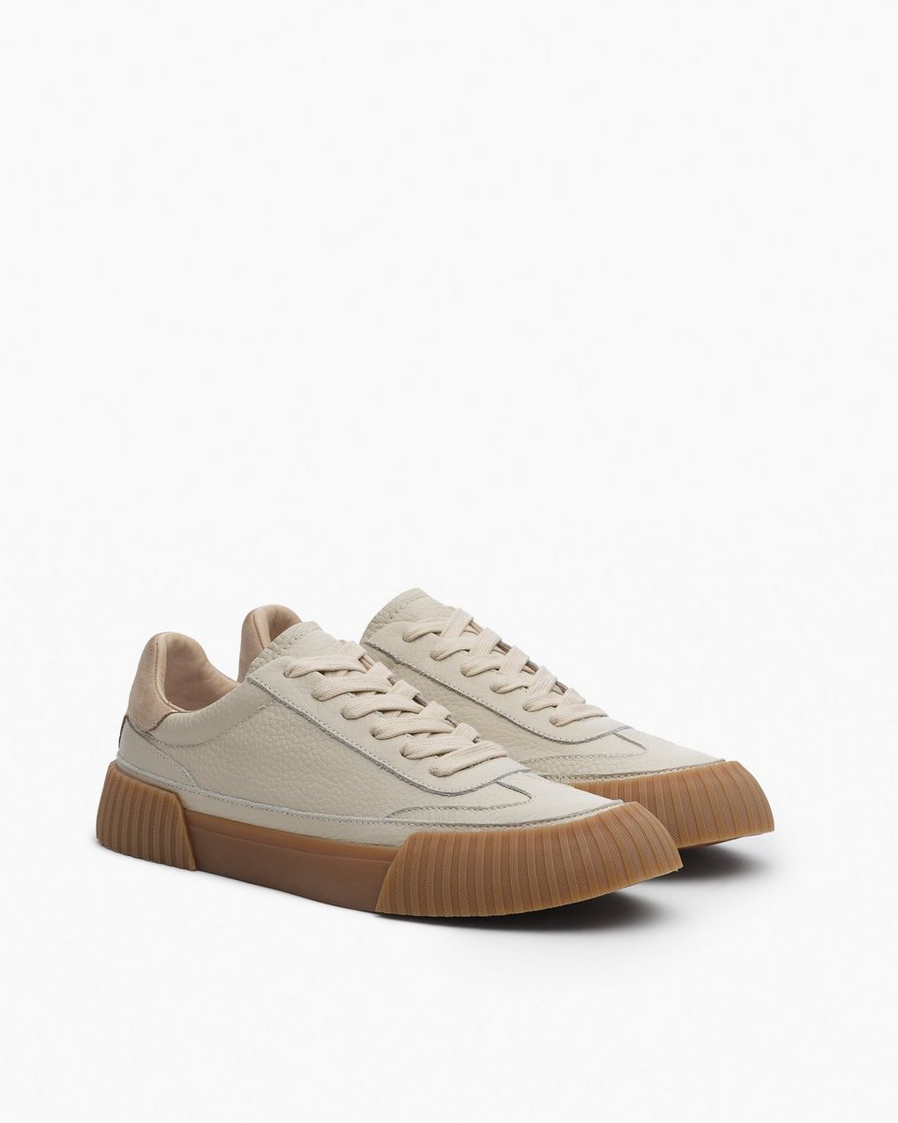Jones Leather Sneakers - Cloud - Image 4