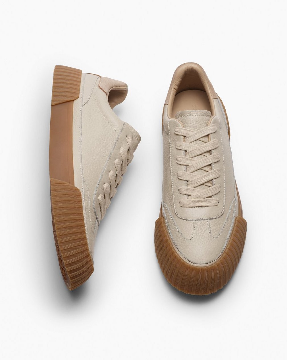 Jones Leather Sneakers - Cloud - Image 5
