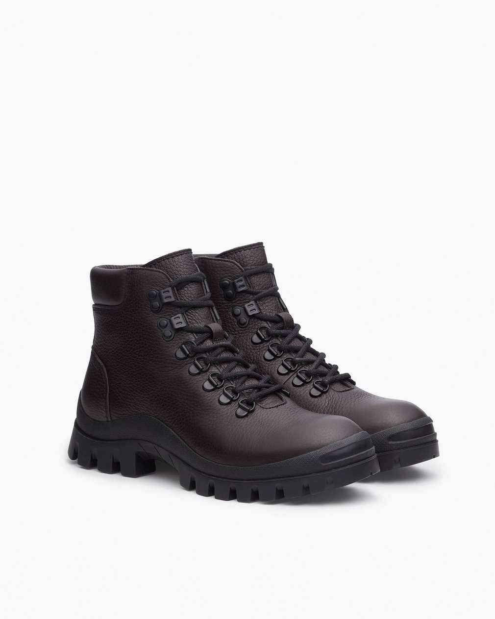 Stanton Leather Hiking Boots - Mocha - Image 4