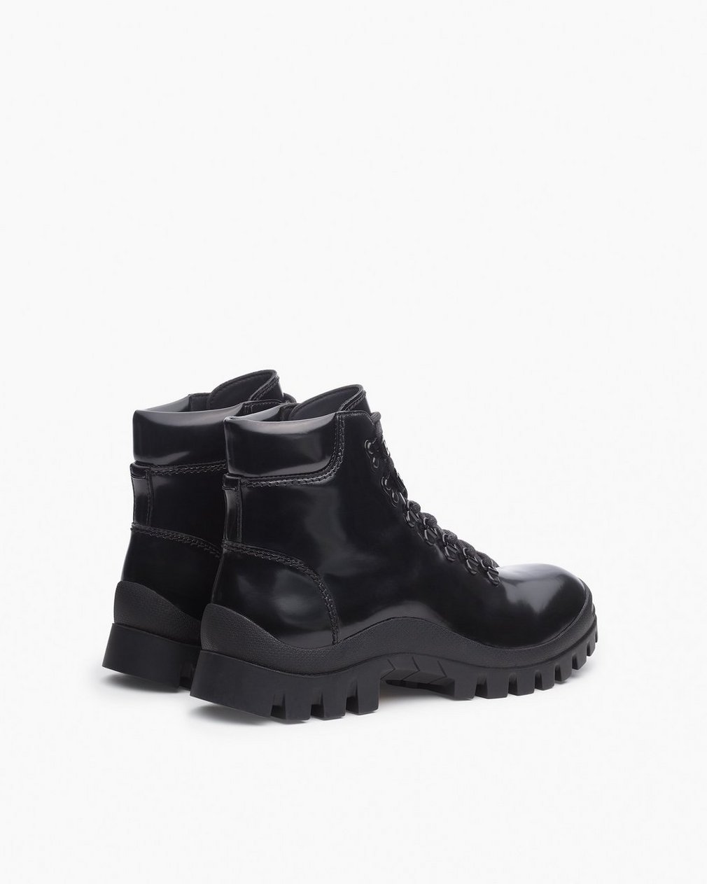 Stanton Leather Hiking Boots - Black - Image 3
