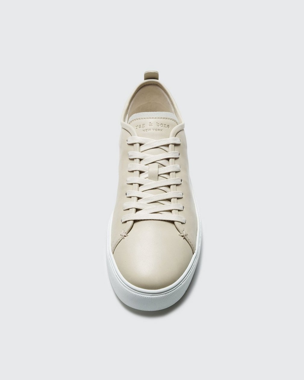 Perry Leather Sneaker - Bone White - Image 3