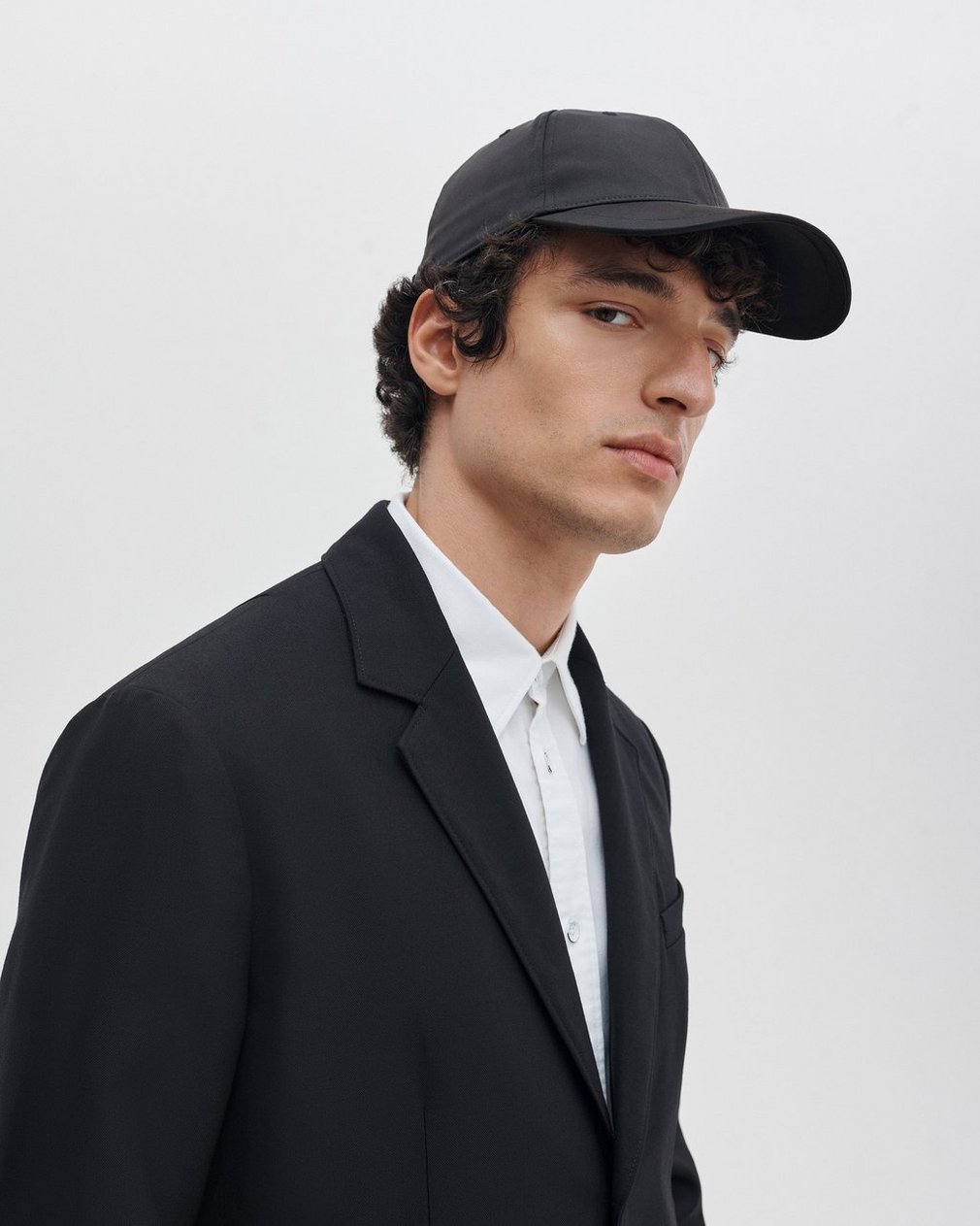 Miles Baseball Cap - Black - Image 2