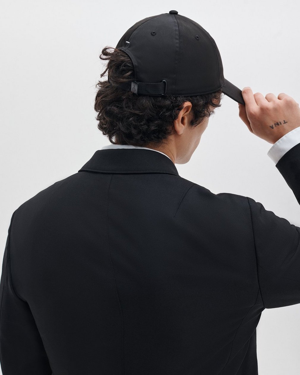Miles Baseball Cap - Black - Image 3
