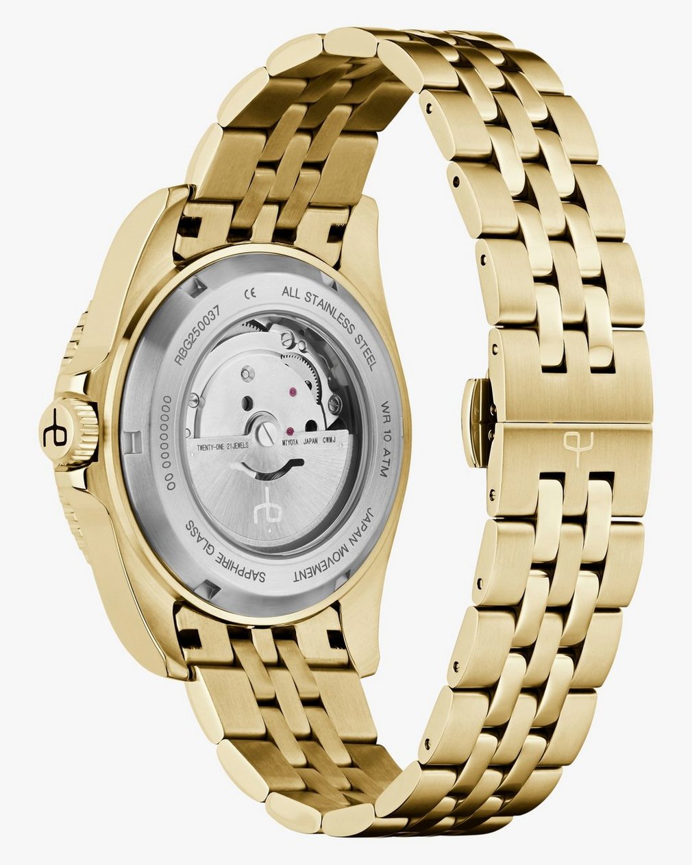 Rowan Automatic Bracelet Watch, 42mm - Gold - Image 6