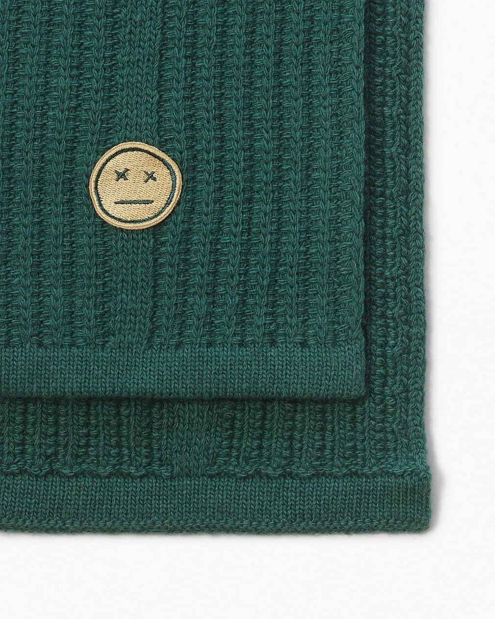 Sour Face Wool Scarf - Pine Multi - Image 4