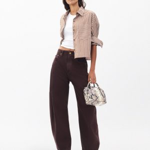 Charlie Barrel Jeans Espresso