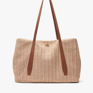 Chelsea Straw Tote Natural
