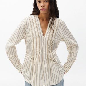 Asher Striped Top Dry Clay Stripe