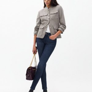Cate Ankle-Length Skinny Jeans Hillcrest