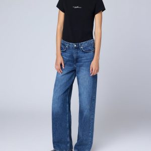 Logan Mid-Rise Wide-Leg Jean Charlock