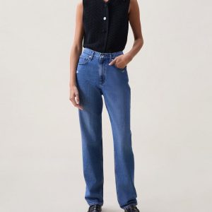 Shannon Relaxed Straight Jeans Polk