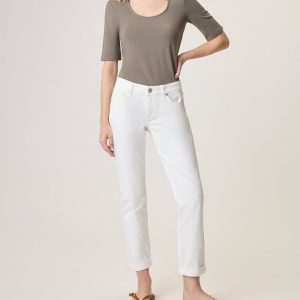 Baggy Dylan Boyfriend Jeans White