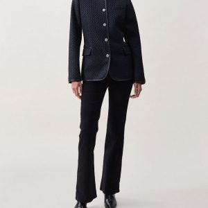 Payley Tweed Blazer Black
