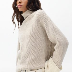 Ilaria Wool Turtleneck Oat