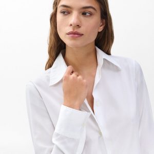 Dayton Poplin Shirt White