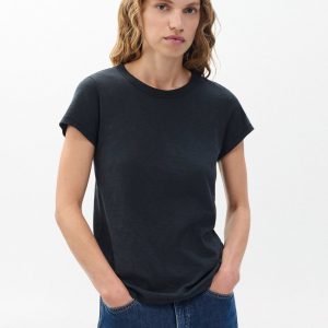 WoMen??s Slub T Shirt