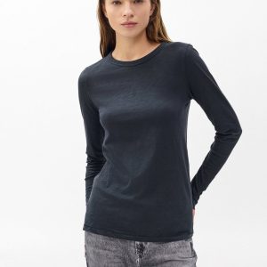 The Slub Long Sleeve T-Shirt for WoMen