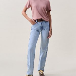The Jersey T Shirt Washed Rose